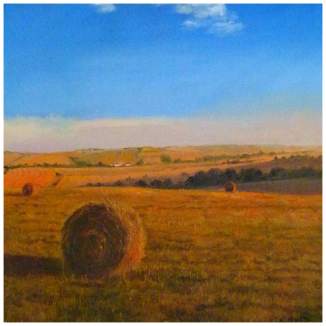 Sunrise over Ford Wiltshire