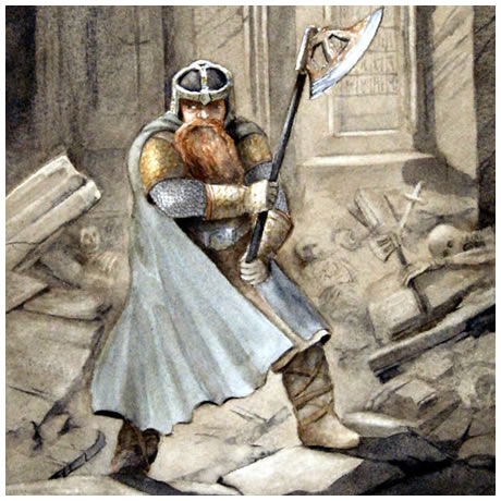 Gimli - Watercolour